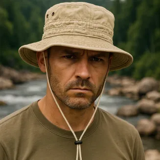 Kapelusz Polar Fashion R245A Beżowy – Ochrona przed Słońcem Idealny na Wyprawy - 3