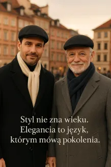Kaszkiet Męski Czarny K287 Polar Fashion – Jesień Zima, Klasa i Styl - 7