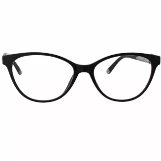 Okulary damskie 2w1 clip-on polaryzacja UV400 czarno-białe Solano CL90308A - 5