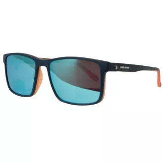 Granatowe Męskie okulary korekcyjne  CL90286C z nakładką clip-on polaryzacja - 3