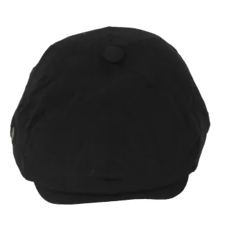 Kaszkiet męski czarny K268I z nutą odwagi – Styl, który mówi za Ciebie | Polar Fashion - 3