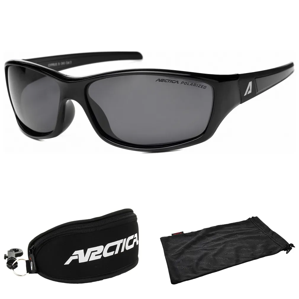 Arctica S243 Czarne CYPRUS Okulary Przeciws oneczne Gratisy Sklepmatrix