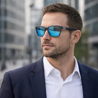 Okulary przeciwsłoneczne męskie Solano SS21100A polaryzacja Mirror HD - 3