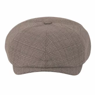 Kaszkiet Męski Gazeciarz Peaky Blinders Shelby Czapka Brązowy Kratka K315Z - 6