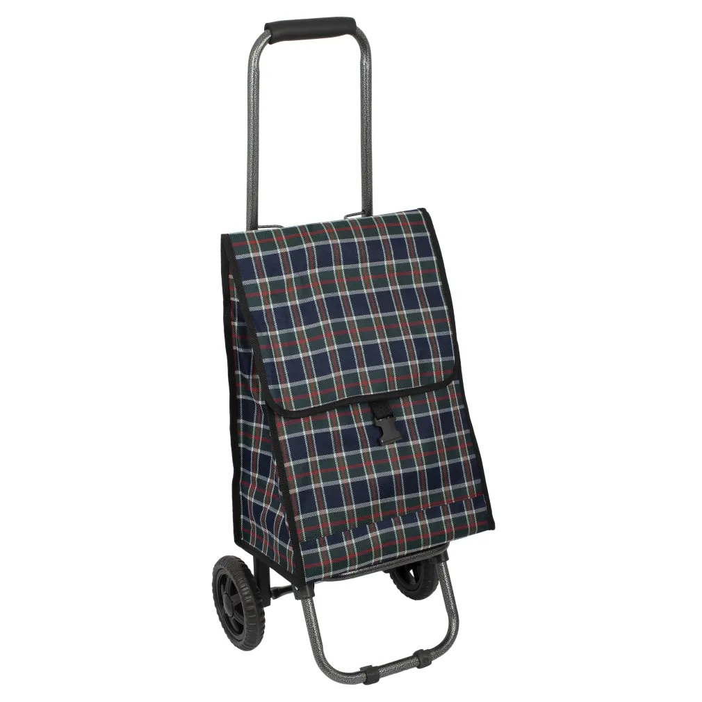 WZ238AC Wózek dwukołowy ze składaną rączką i podstawą Torba zakupowa na kółkach