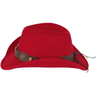 Kapelusz Kowbojski Polar Fashion R238G – Czerwony Styl z Charakterem - 3