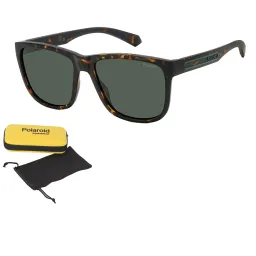 Polaroid 2155S HGC Brązowe Panterka Polaryzacyjne okulary przeciwsłoneczne