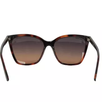 Okulary przeciwsłoneczne damskie Solano SS21114B brązowe polaryzacyjne - 2