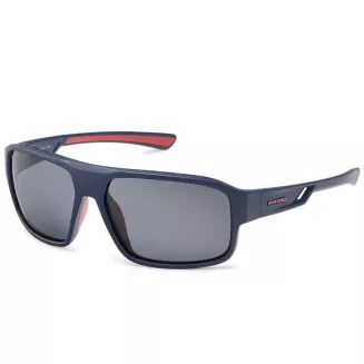 Granatowe Męskie Okulary do Jazdy Autem  Polaryzacja UV400 Solano SS21103C - 3