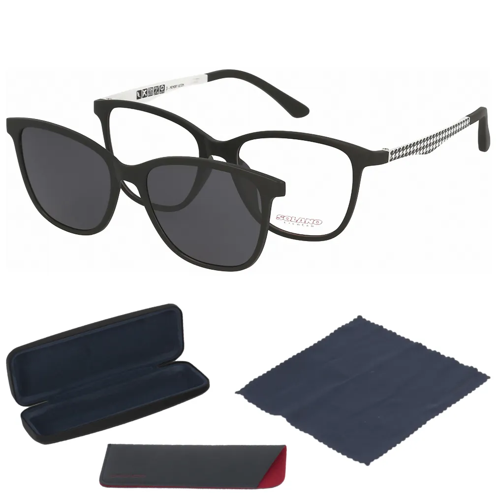 Solano CL90060A oprawa korekcyjna z nakładką przeciwsłoneczną na magnes clip on