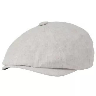 Kaszkiet męski ecru gazeciarz Peaky Blinders 8 paneli Polar Fashion K304C 57-61 - 2