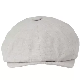 Kaszkiet męski ecru gazeciarz Peaky Blinders 8 paneli Polar Fashion K304C 57-61 - 3