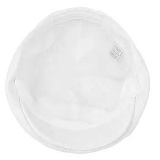 Kaszkiet Męski Bawełniany Biały Letni Czapka Flat Cap Cienki Na Lato K311A - 6