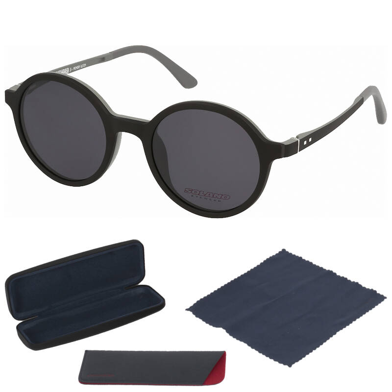 Solano CL90026A Oprawa korekcyjna z nakładką przeciwsłoneczną clip-on ...