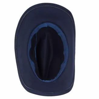 Granatowy Kapelusz Kowbojski Unisex – Polar Fashion R238H z Rondem - 6