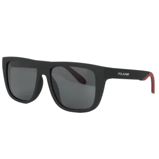 P8156C4 Męskie Okulary Przeciwsłoneczne Polaryzacyjne Czarne  Matowe UV400 - 5