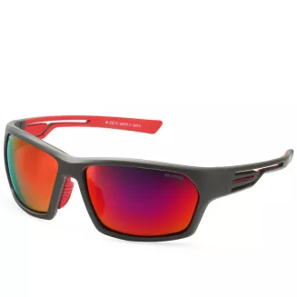 Solano Szare Okulary przeciwsłoneczne Mirror HD Red  z polaryzacją FL20075C - 3
