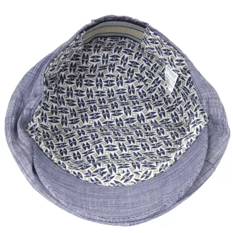 Kaszkiet męski Peaky Blinders niebieski bawełniany Polar Fashion K305B - 6