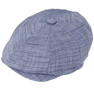 Kaszkiet męski Peaky Blinders niebieski bawełniany Polar Fashion K305B - 2