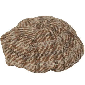 Kaszkiet Damski Polar Fashion K291A  Wiskoza Jodełka Retro 57-60 cm - 3