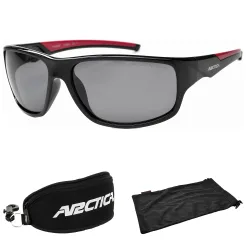 Arctica S256A Czerwone PHOENIX Okulary Przeciwsłoneczne Gratisy
