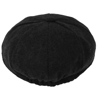 Kaszkiet Męski Ocieplany Gazeciarz Czarny Jodełka Peaky Blinders K283E - 9