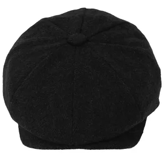 Kaszkiet Męski Ocieplany Gazeciarz Czarny Jodełka Peaky Blinders K283E - 4