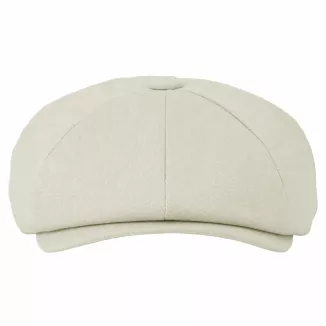 Kaszkiet Męski Ecru Kremowy Letnia Czapka Gazeciarz Peaky Blinders K313C - 3