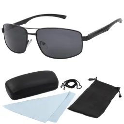 Polar Fashion P1008 C1 Czarne Polaryzacyjne Okulary Przeciwsłoneczne 