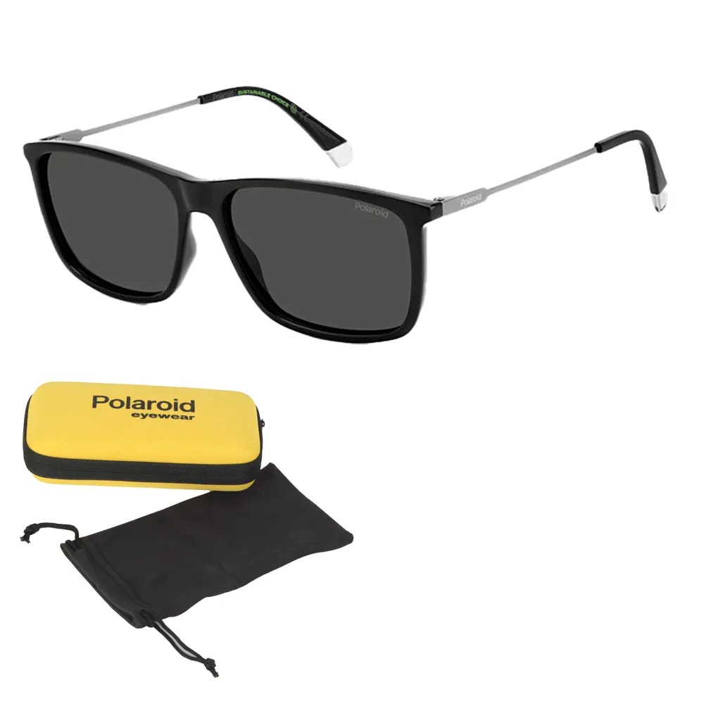 Polaroid PLD 4130/807 Czarne Polaryzacyjne okulary przeciwsłoneczne