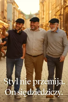Czarny Kaszkiet Męski Bawełniany z Regulacją K188C PolarFashion - 6