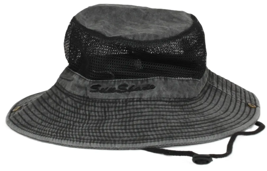 Kapelusz Polar Fashion R246B Czarny – Przewiewny, Ochrona przed Słońcem