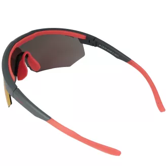 Okulary Sportowe do Trekkingu Roweru Męskie Szaro Pomarańczowe Solano SP60030C - 3