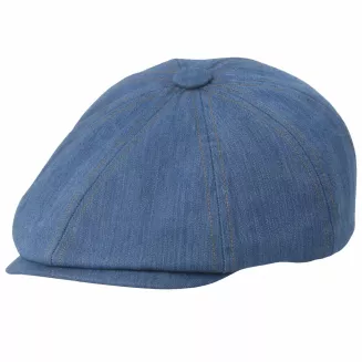 Peaky Blinders Kaszkiet męski jeansowy gazeciarz Polar Fashion K302A 57-61 - 2