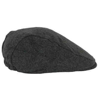 Ocieplany kaszkiet męski szary K281A  elegancja i komfort Polar Fashion - 3