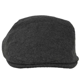 Ocieplany kaszkiet męski szary K281A  elegancja i komfort Polar Fashion - 4