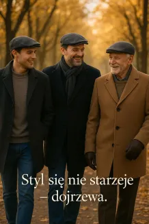Ocieplany kaszkiet męski szary K281A  elegancja i komfort Polar Fashion - 7