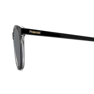 Damskie Czarne Polaryzacyjne okulary przeciwsłoneczne Polaroid PLD 4161S 7C5M9 - 5