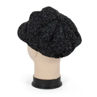 K76C Black Fashionable Women'S Cotton Cap - 5
