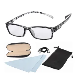Okulary korekcyjne FH5881 Czarne plusy do czytania etui