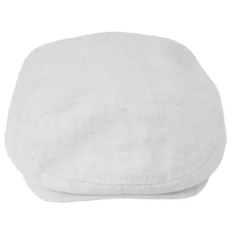 Kaszkiet męski bawełniany beżowy flat cap letni czapka K306A 57-59 cm lekki - 2