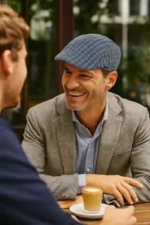 K164C Men'S Cotton Cap - 2