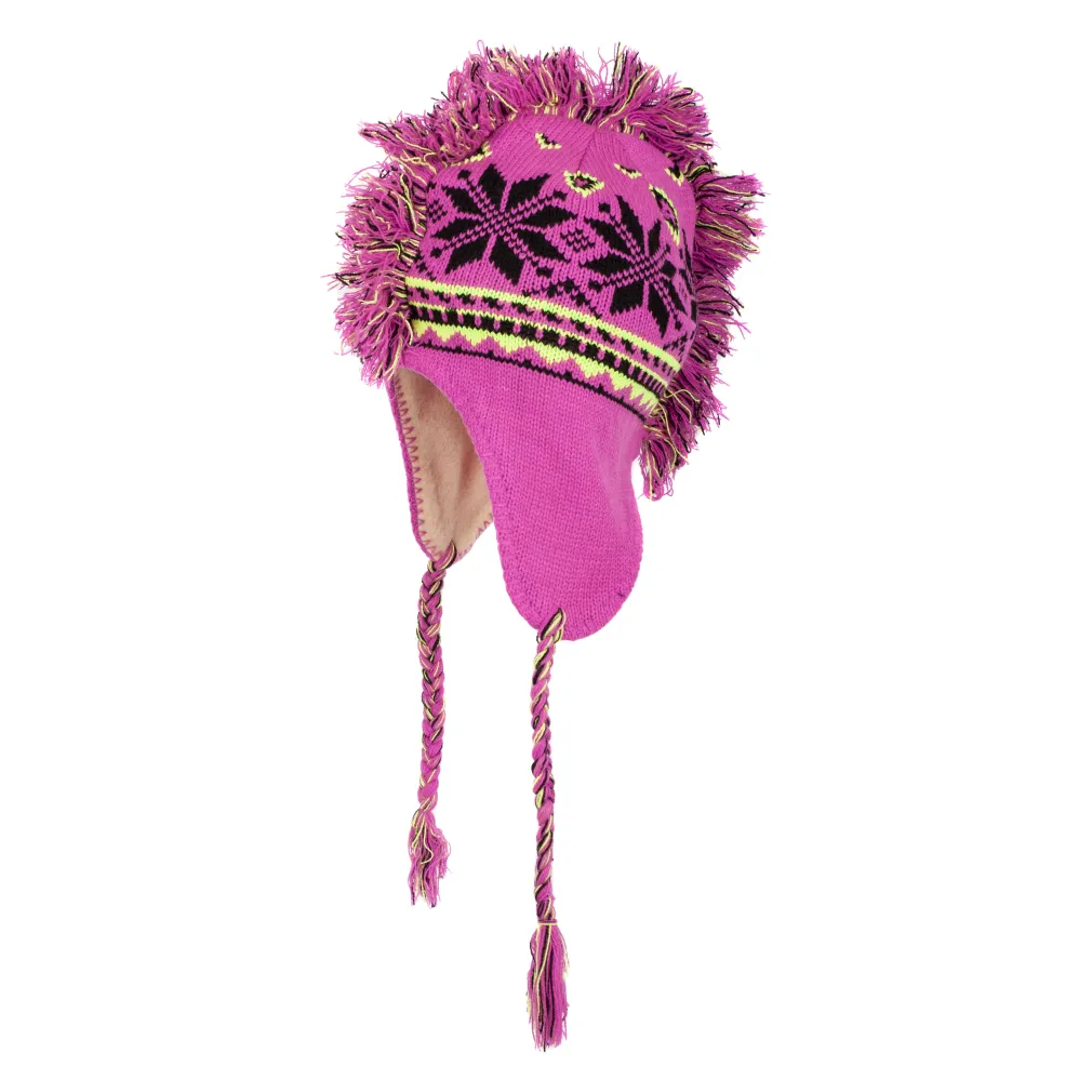 W269G Warm Knitted Hat Mohawk