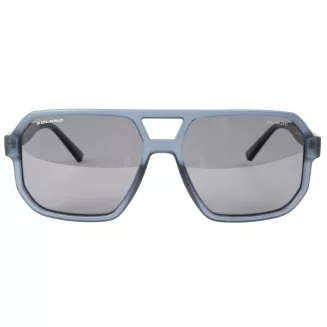 Przeciwsłoneczne męskie okulary polaryzacyjne granatowe transparentne Solano SS21125A - 4