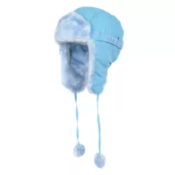 W139A Blue Warm Winter Children'S Eared Hat
