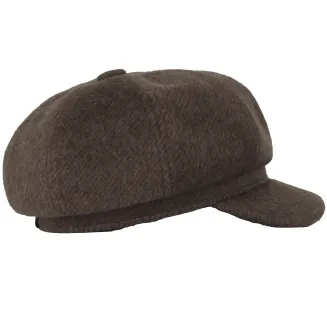 Kaszkiet Damski Cappuccino K289A – Stylowy Newsboy z Daszkiem Polar Fashion - 4