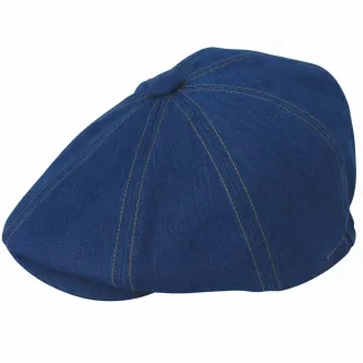 Peaky Blinders Kaszkiet męski jeansowy gazeciarz Polar Fashion K302B 57-61 - 4