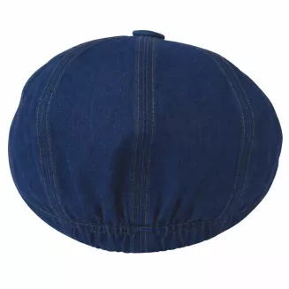 Peaky Blinders Kaszkiet męski jeansowy gazeciarz Polar Fashion K302B 57-61 - 5