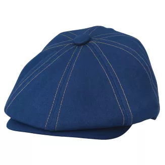 Peaky Blinders Kaszkiet męski jeansowy gazeciarz Polar Fashion K302B 57-61 - 3