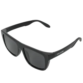 Polar Fashion P8156C3 Męskie Okulary Przeciwsłoneczne Polaryzacyjne Czarne UV400 - 4